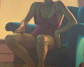 Circe by Brian Curtis (b. 1959) Pastel 