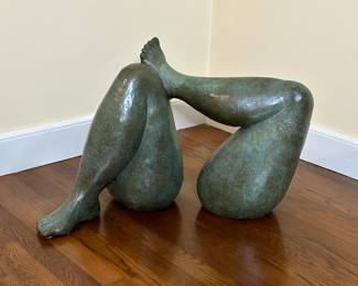 Legs by Ella Tulin (1931-2006) Bronze Sculpture 