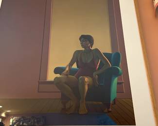 Circe by Brian Curtis (b. 1959) Pastel 