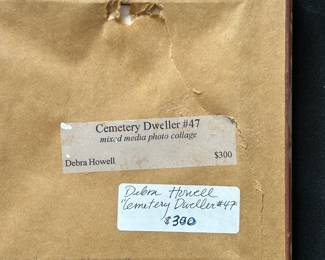 Cemetery Dweller #47 by Debra Howell Collage
