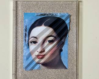 Mademoiselle Riviere by JIri Kolar (Czech, 1914-2002) Collage