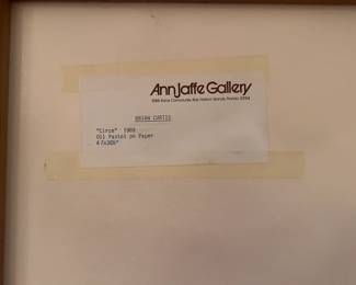 Circe by Brian Curtis (b. 1959) Pastel 