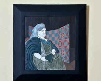 Queen No. 2 by Richard Rudich (American, born 1945) Relief