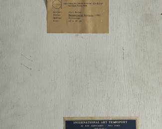 Mademoiselle Riviere by JIri Kolar (Czech, 1914-2002) Collage