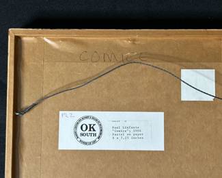 Comice and Granny Smith by Paul Linfante, Pastel on Paper