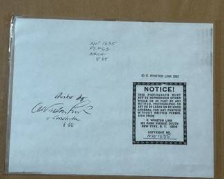 Birmingham Special, Rural Retreat by O. Winston Link, (American, 1914-2001) Photograph