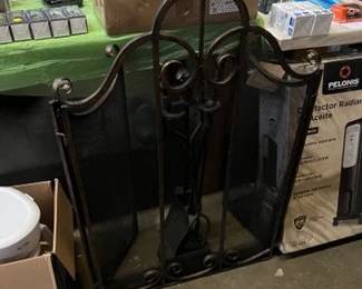 FIREPLACE SCREEN TOOLS