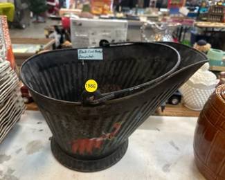 VINTAGE COAL BUCKET