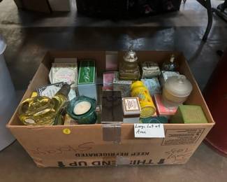 LARGE LOT OF AVON ITEMS