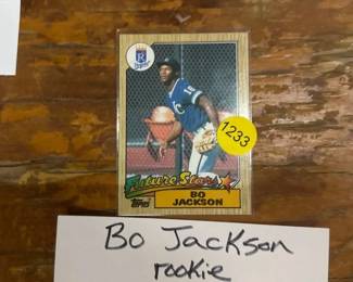 BO JACKSON CARD