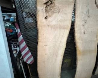 LIVE EDGE CHERRY LUMBER PIECE