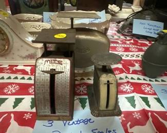 VINTAGE POSTAL SCALES