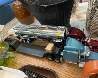 TWO TOY TRUCKS