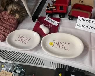 RAE DUNN CHRISTMAS DISHES