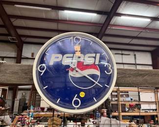 PEPSI WALL CLOCK