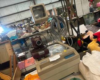 TWO VINTAGE PROJECTORS