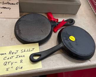 CAST IRON SPOON RESTS