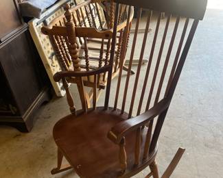 Windsor high back rocker 
