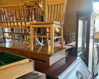 Hickory Chair, ready to be finished with your choice of finishes 