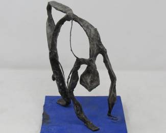 Artist Studio rough mounted Metal Yogi