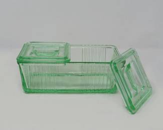 refrigerator dish with two [for each side] lids