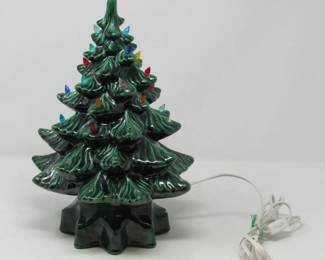 light-up Ceramic Christmas tree