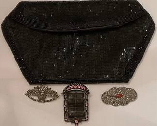 Magid Purse And Costume Jewelry