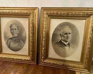 Vintage Framed Portraits