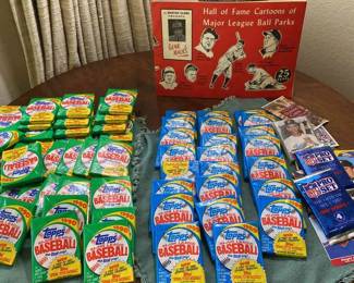 Unopened Topps 1989 1990 Baseball Cards