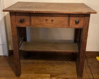 Arts And Crafts Style Desk
