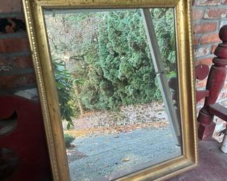 Large Gold Mirror