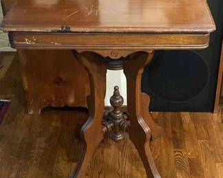 Antique Walnut Center Table