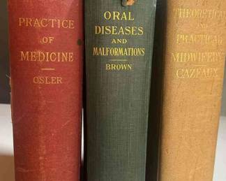 Vintage Medical Books Midwifery Practice of Medicine Oral Disease