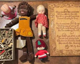 Vintage Toys And Puzzle