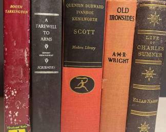 Antique Vintage Books of Literature
