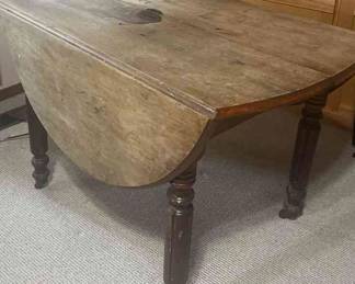 Rustic Drop Leaf Table
