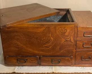 Japanes Keriwood Habatchi Table Late XIX Century