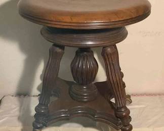 Claw Foot Piano Stool