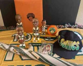 NBA Sonics Basketball Collectibles