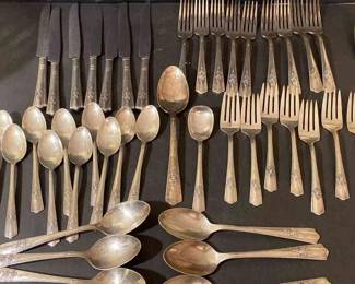 Harmony House Silverplate Flatware Maytime