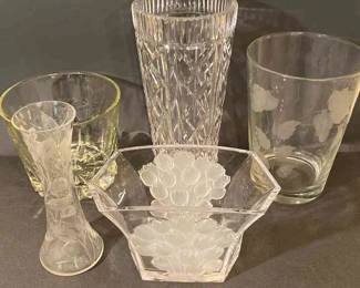 Crystal Glass Vases