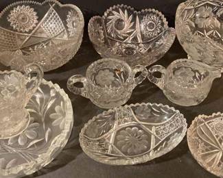 Crystal And Cut Glass Bowls More