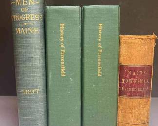Books On Maine By Peter E Randall Bailey Noyes Richard Herdon