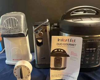 Popcorn Popper Electric Can Opener Instant Pot