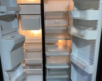 KitchenAid stainless side-by-side refrigerator