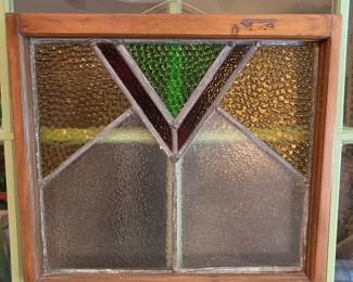 vintage stained glass