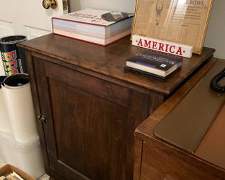 antique music cabinet