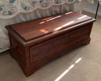 beautiful cedar chest