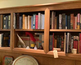 BOOKS--history, petroleum; ink wells, etc.