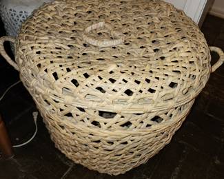 Oversized Wicker Basket